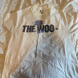 Off White VLone x PopSmoke The Woo Shirt Size XL